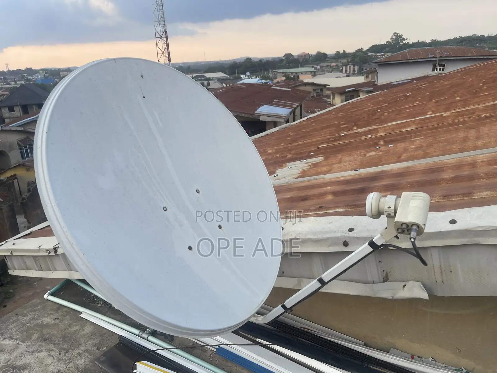 DSTV Dish With 4way LNB and Long Cable