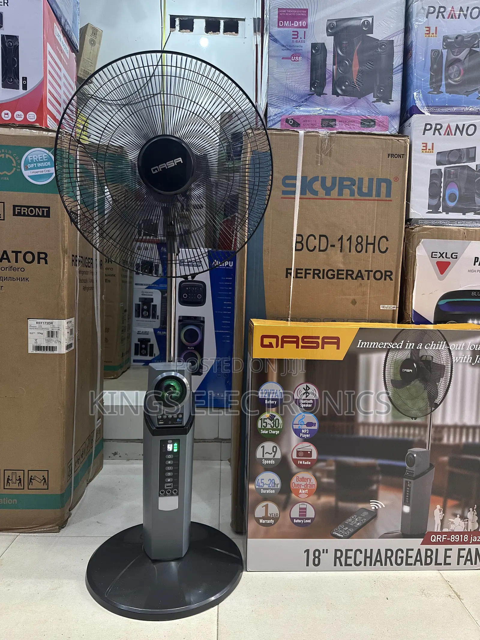 QASA Standing Fan