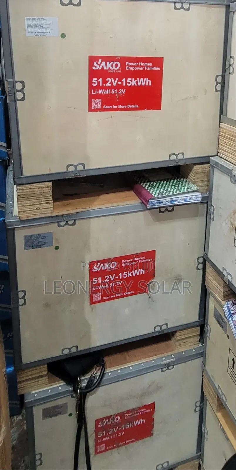 Sako 15kwh 51.2V Lithium Battery