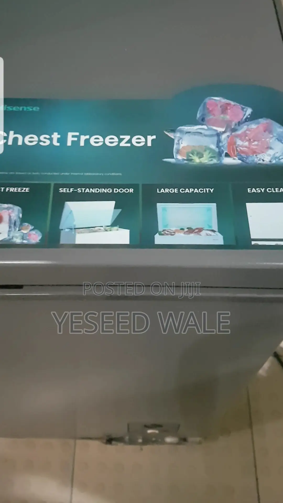 Hisense Deep Freezer FC-340-SH 250L