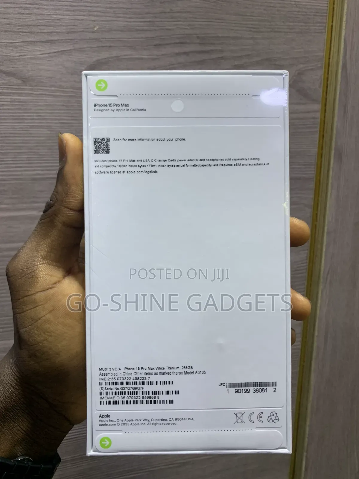 New Apple iPhone 15 Pro Max 256 GB