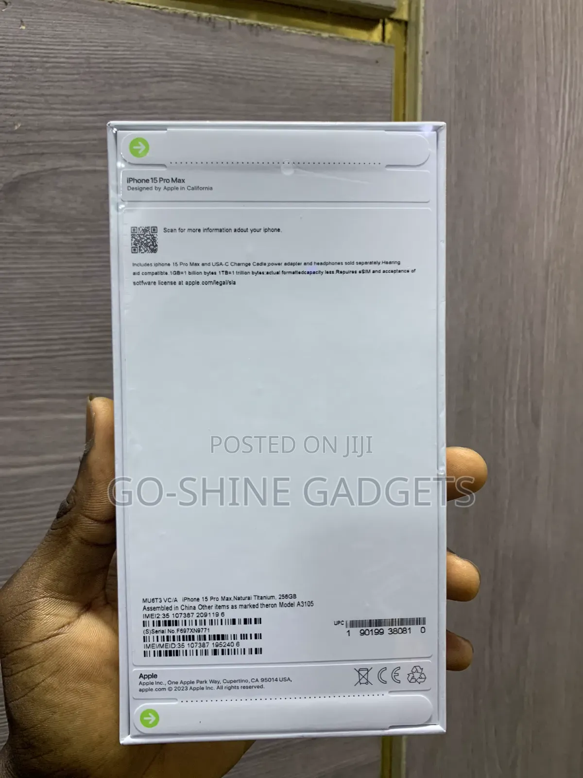New Apple iPhone 15 Pro Max 256 GB
