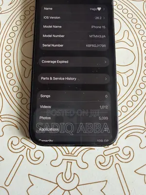Apple iPhone 15 128 GB Black