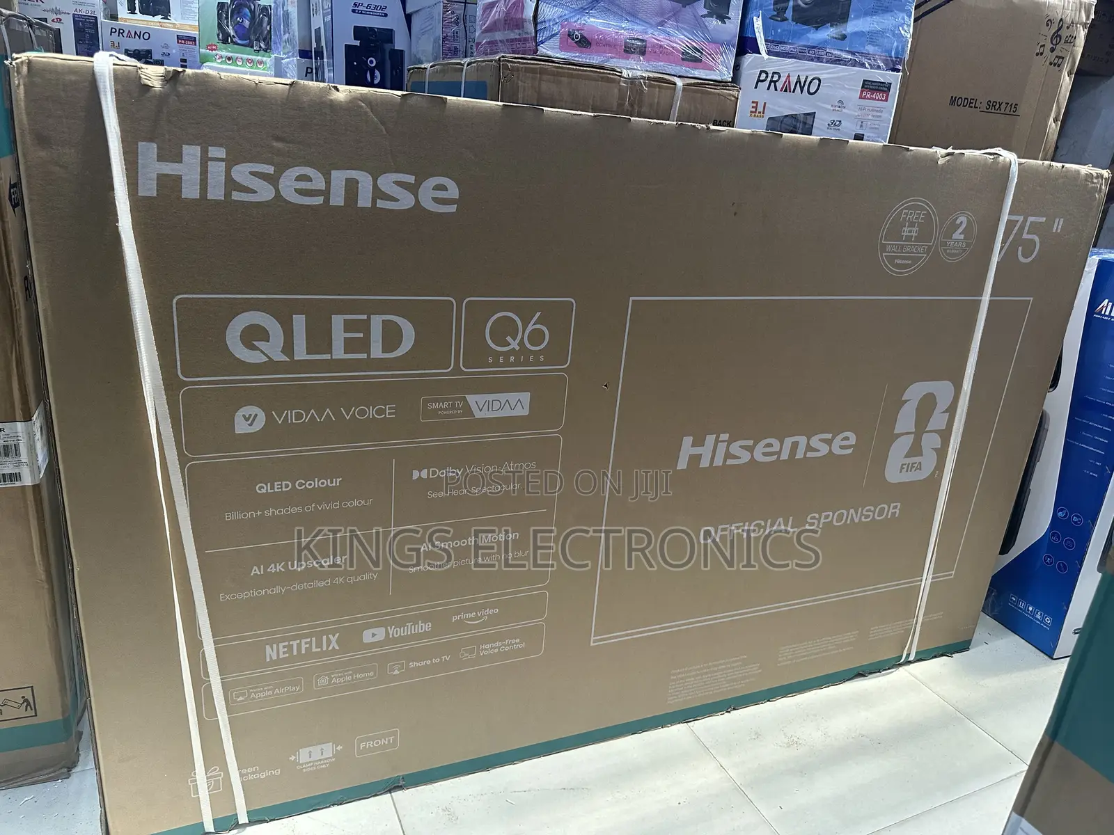 Hisense 75 Inches QLED