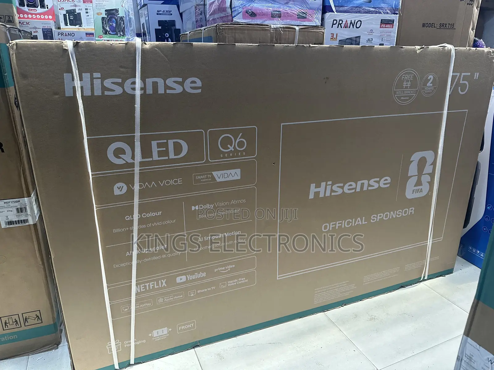 Hisense 75 Inches QLED