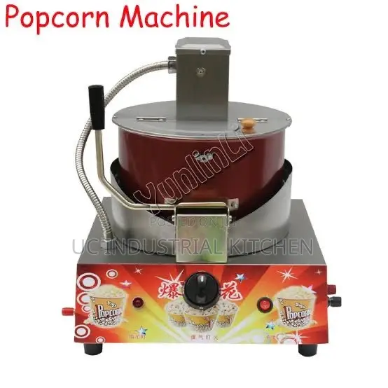 Gas Popcorn Machine