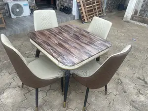 Modern 4-Seater Dining Set