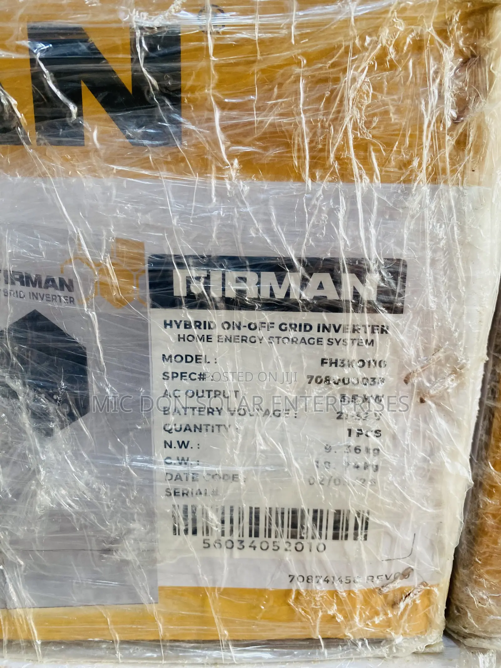 Firman 3.5kva Inverter