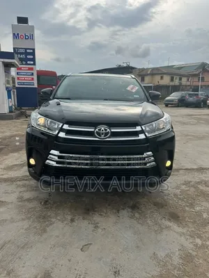 Toyota Highlander XLE V6 4x4 (3.5L 6cyl 6A) 2016 Black