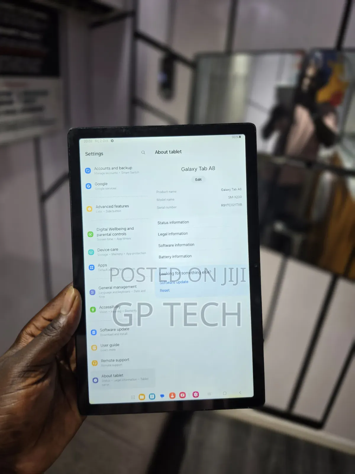 Samsung Galaxy Tab A8 10.5 (2021) 32 GB Silver