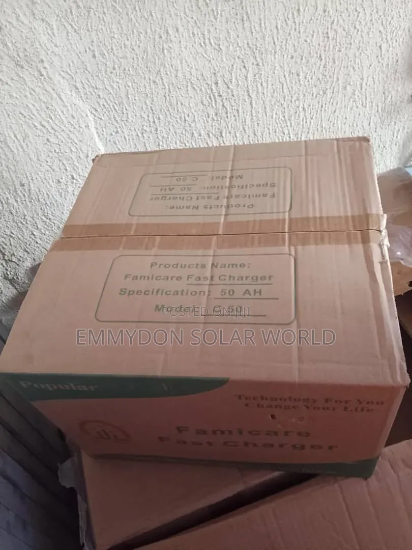 FAMICARE Solar Battery Fast Charger 50ah