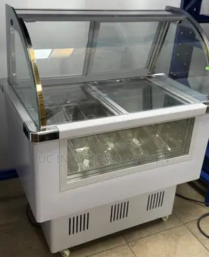 Ice Cream Display Freezer 10 Pans