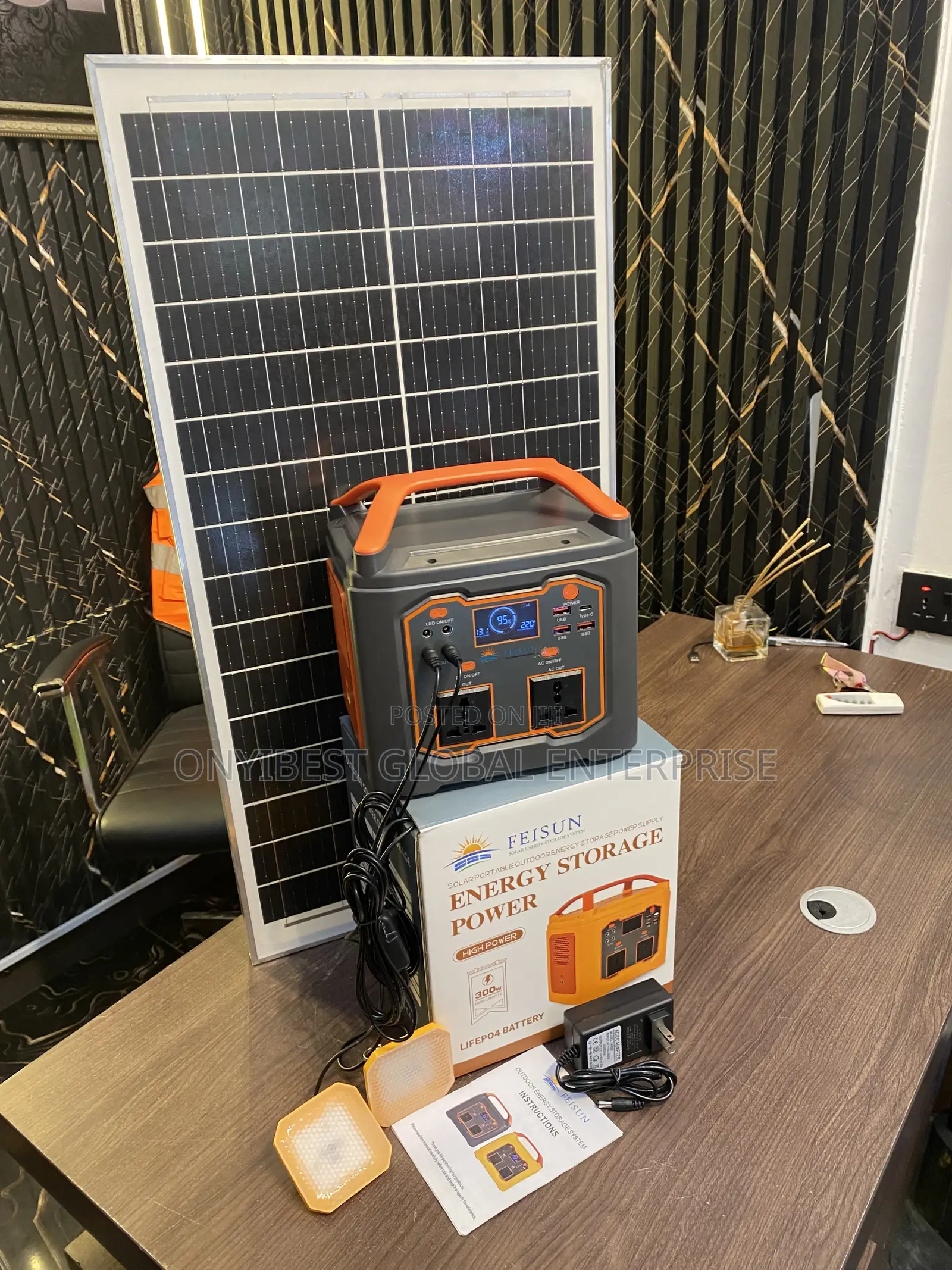 Compact Solar Power Generator