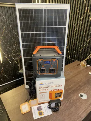 Solar Generator With LED Light