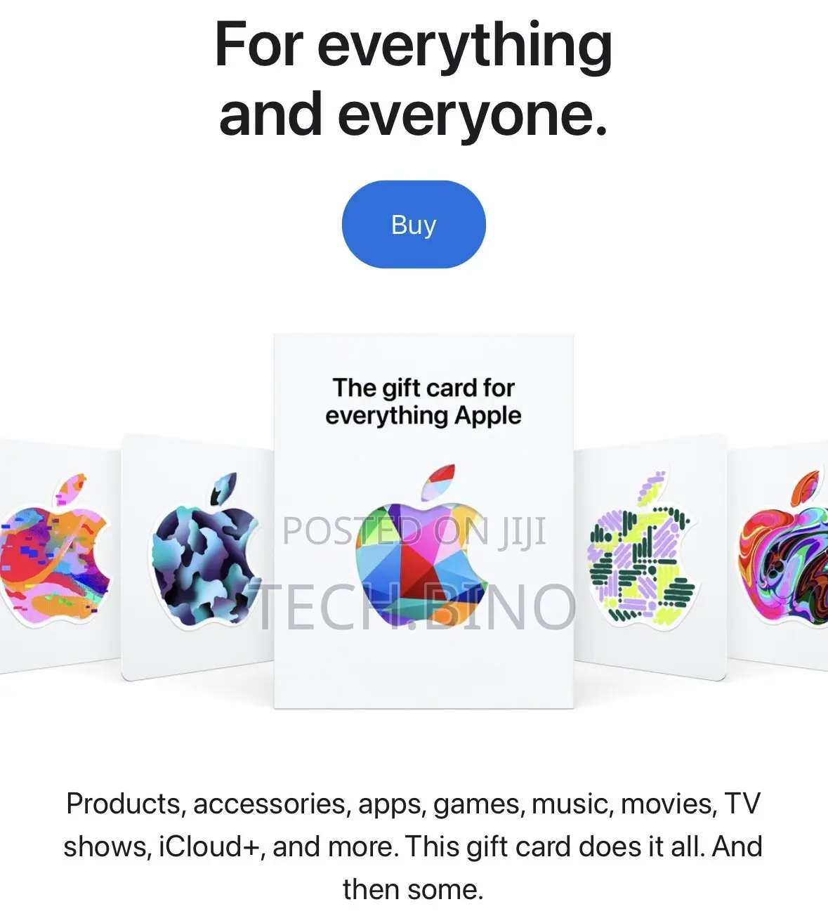 Apple Gift Card 15USD