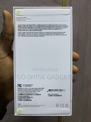 New Apple iPhone 14 Pro Max 256 GB Purple
