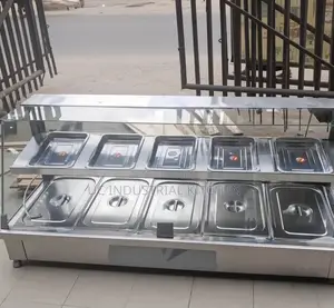 Five (5) Display Plates Food Warmer/Bain Marie