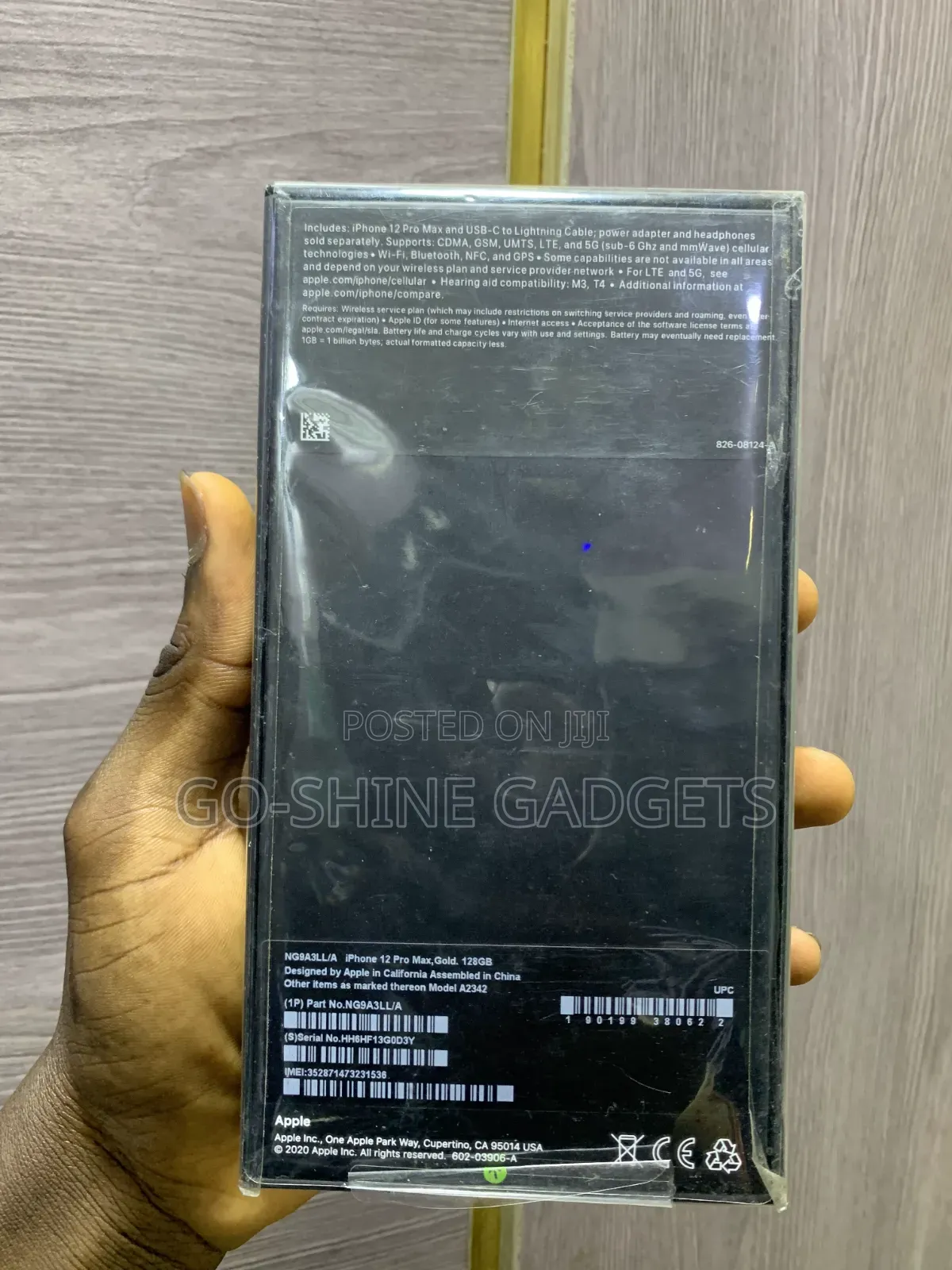 New Apple iPhone 12 Pro Max 128 GB Gold