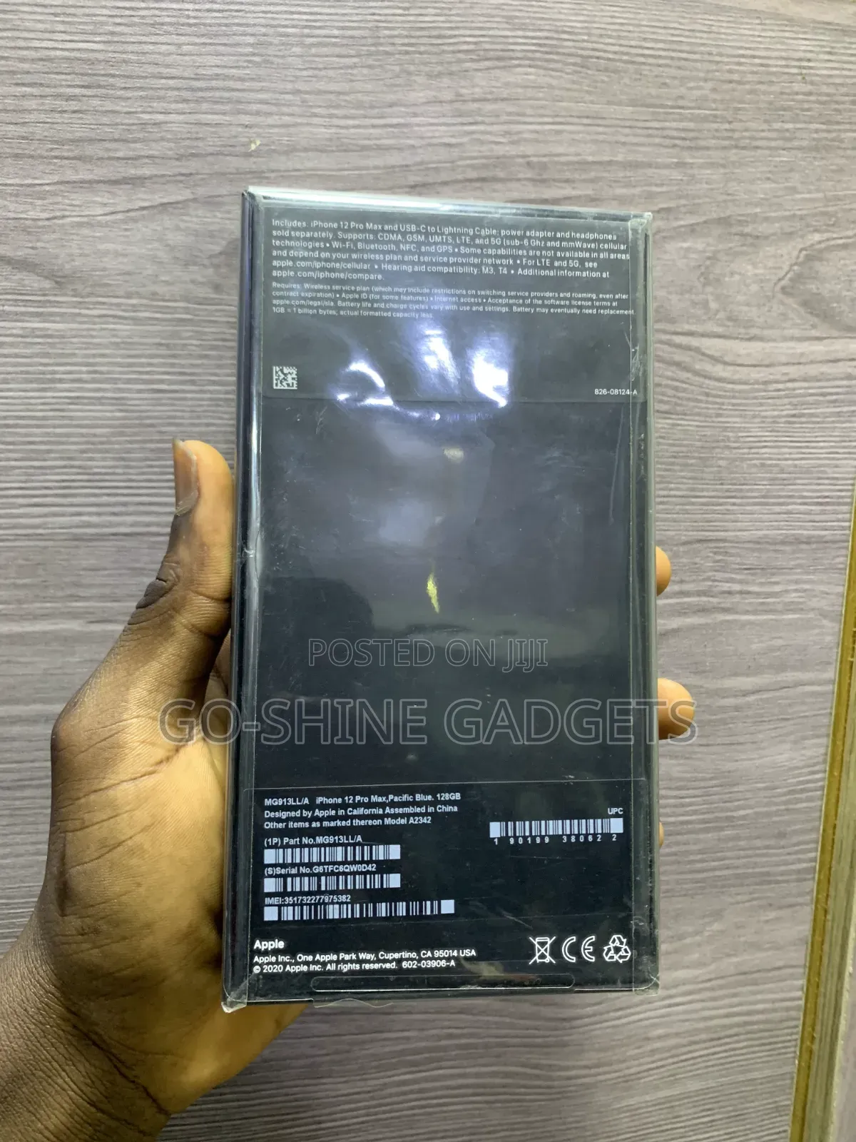 New Apple iPhone 12 Pro Max 128 GB Blue