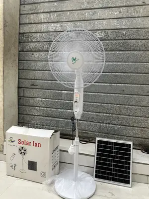 JH Solar Standing Fan