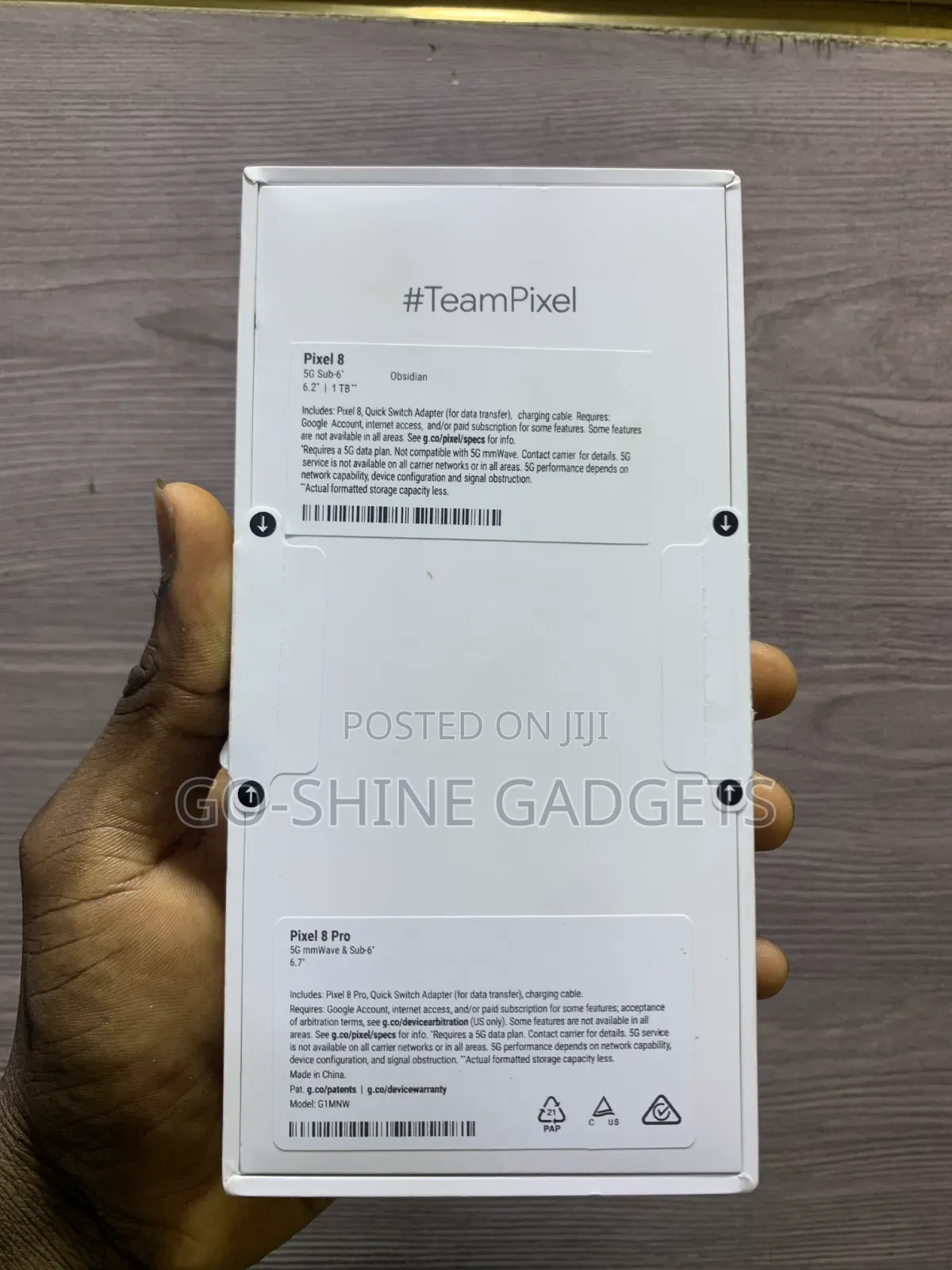 New Google Pixel 8 Pro 256 GB Black