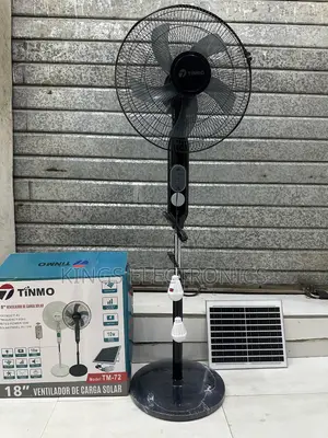 TIMO Solar Standing Fan