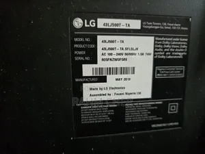 LG 43 Inch TV