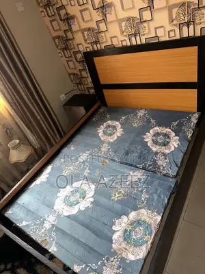 Bed Frame + Side Table