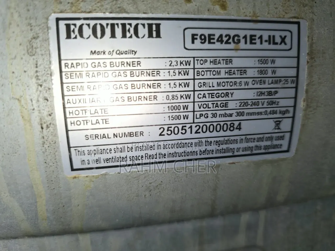 Gas Burner, Electric Hot Plate, Microwave Cooking Range