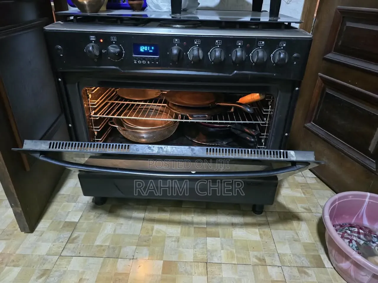 Gas Burner, Electric Hot Plate, Microwave Cooking Range
