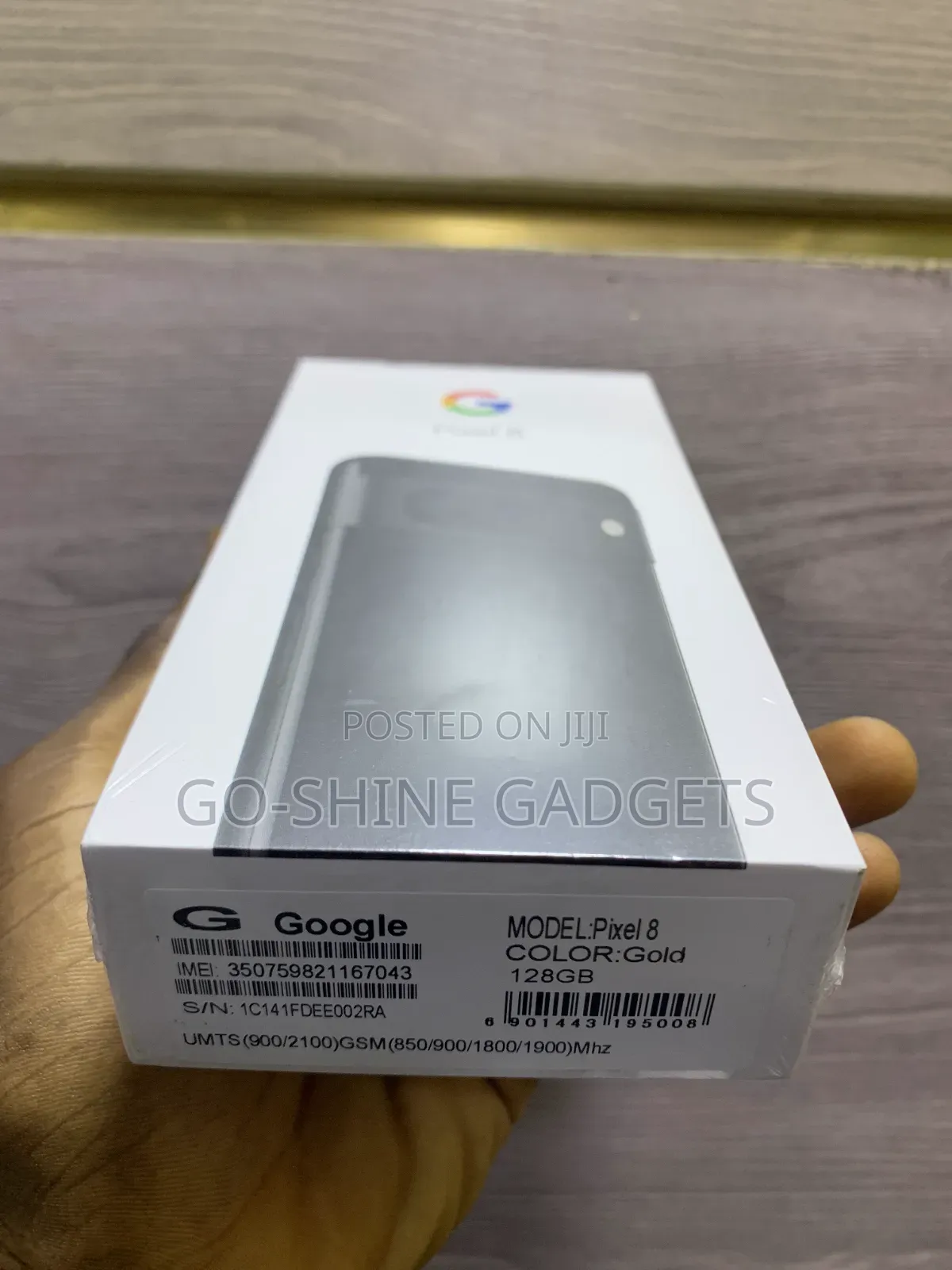 New Google Pixel 8 128 GB Gold