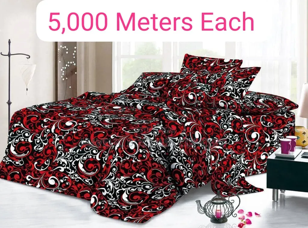 Duvet and Bedsheet With Pillowcases