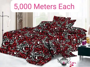 Duvet and Bedsheet With Pillowcases
