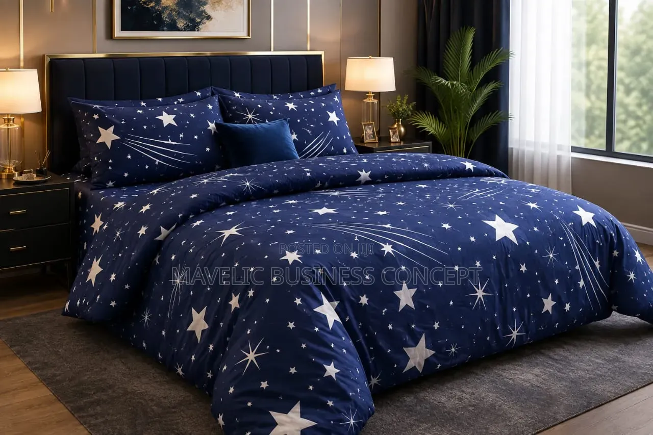 Duvet and Bedsheet With Pillowcases