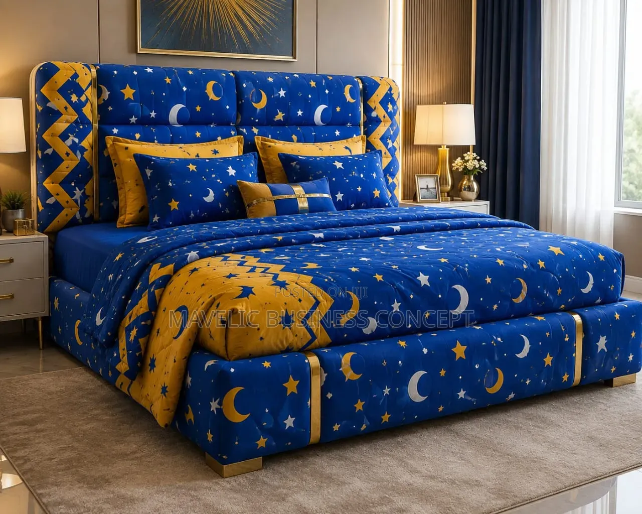 Duvet and Bedsheet With Pillowcases