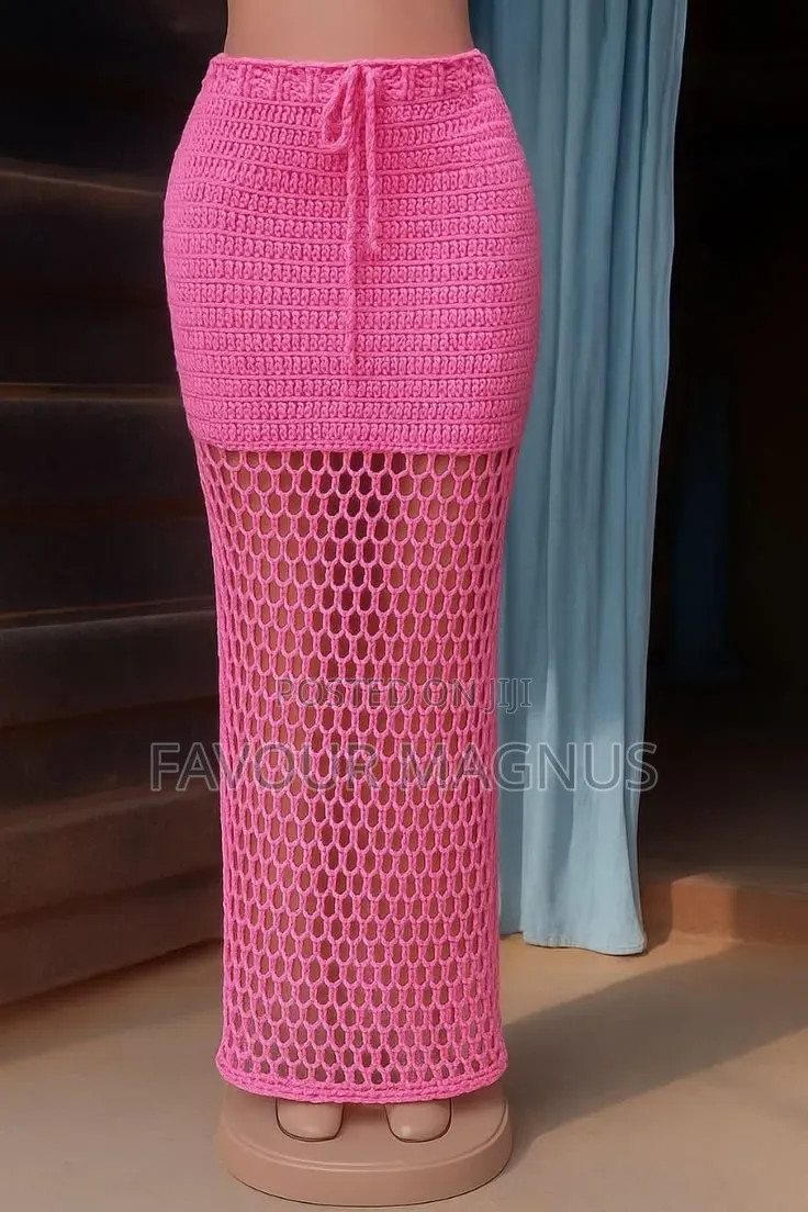 Crochet Mesh Skirt