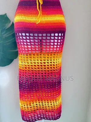 Crochet Mesh Skirt