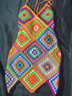 Granny Stitch Bodycon Dress