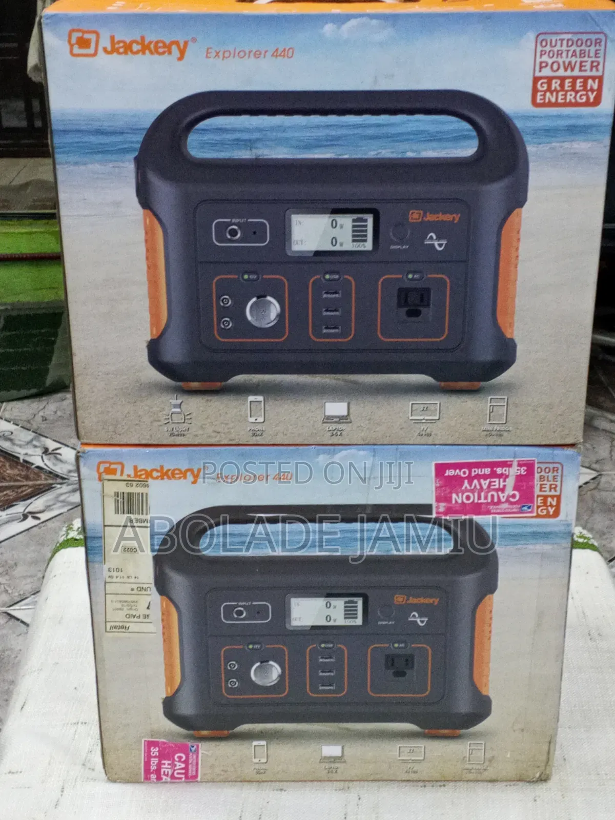 Jackery Explorer 440 Portable Lithium Power Stations G00440AAH