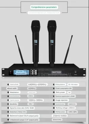 Siketeer S6200 High Fidelity Dynamic Microphone