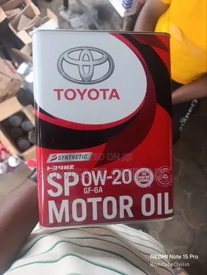 Toyota Genuine Motor Oil Fully Synthetic SP 5w-30 GF-6A (4L)