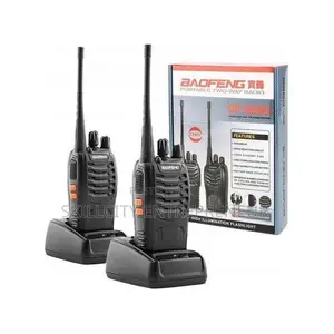 2 - Piece Rechargeable Walkie Talkie Set/Communication Gadget Set