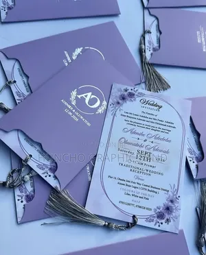 Elegant Wedding Invitation Design & Printing
