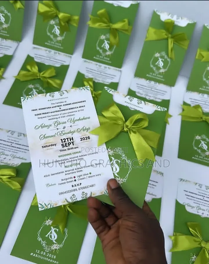 Custom Wedding IV Cards & Envelopes