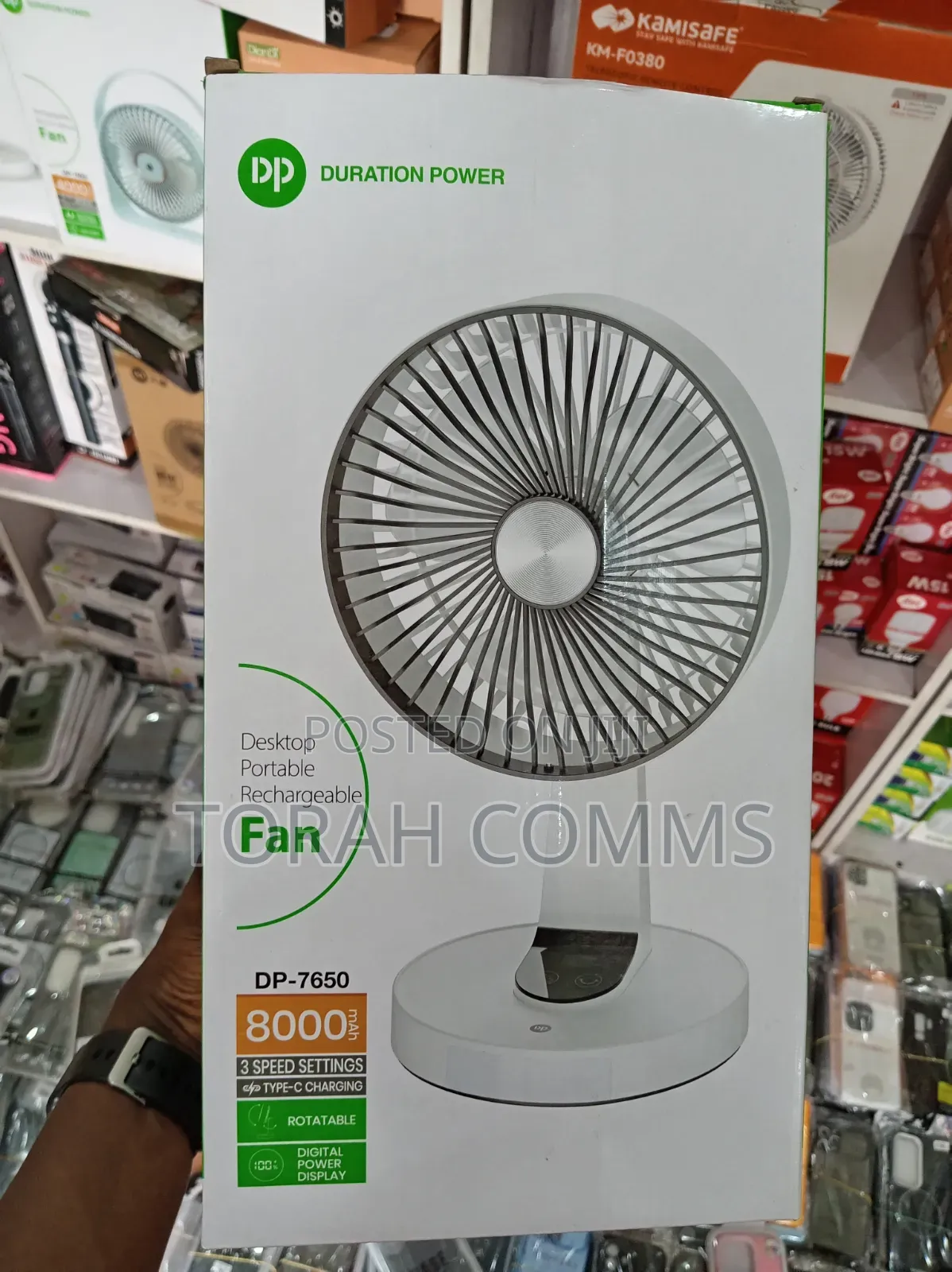Rechargeable Fan