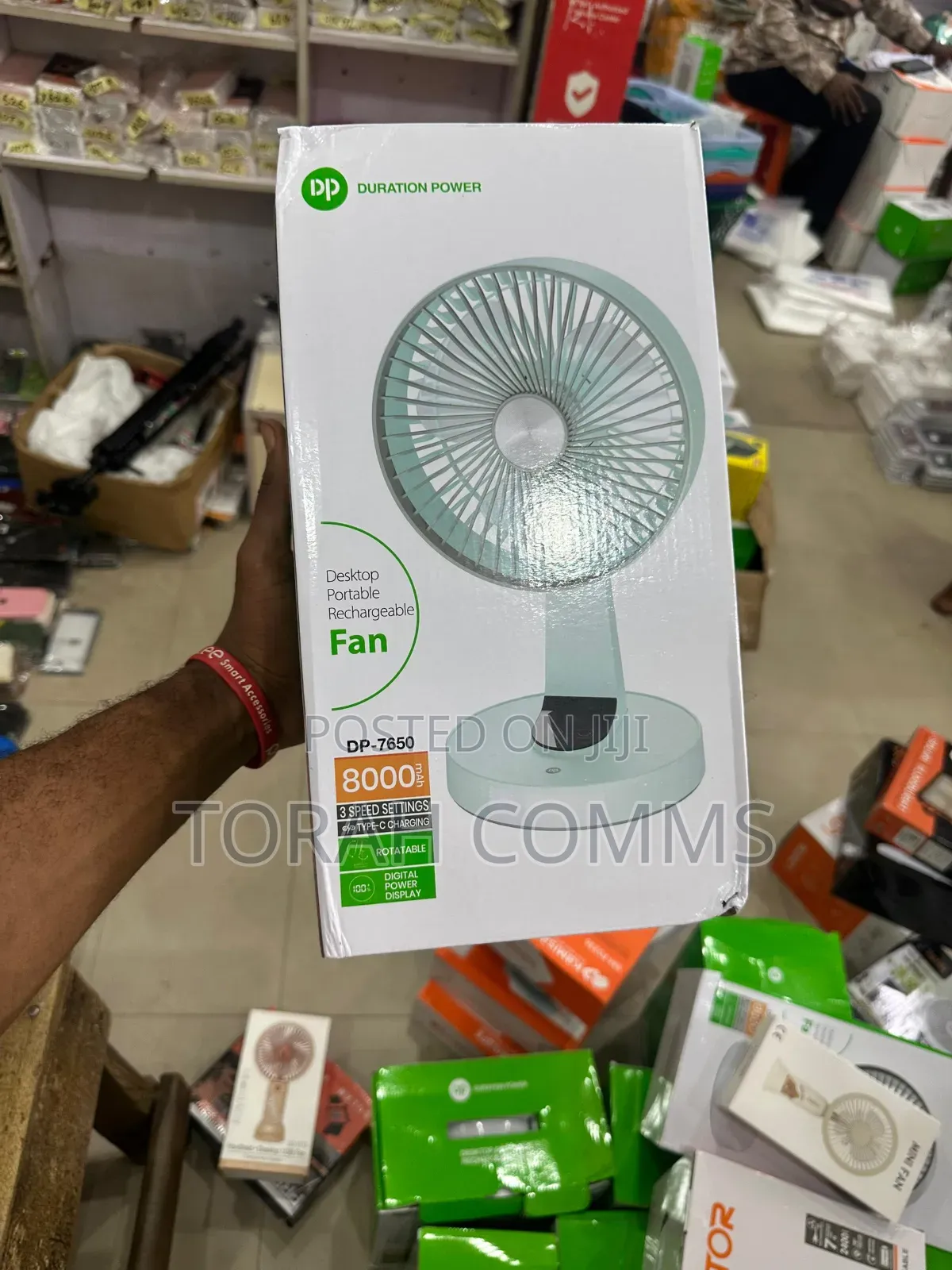 Rechargeable Fan