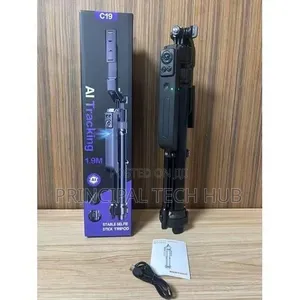 C19 AI Tracking Selfie Stick Tripod