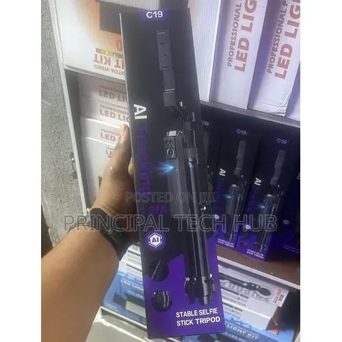 C19 AI Tracking Selfie Stick Tripod