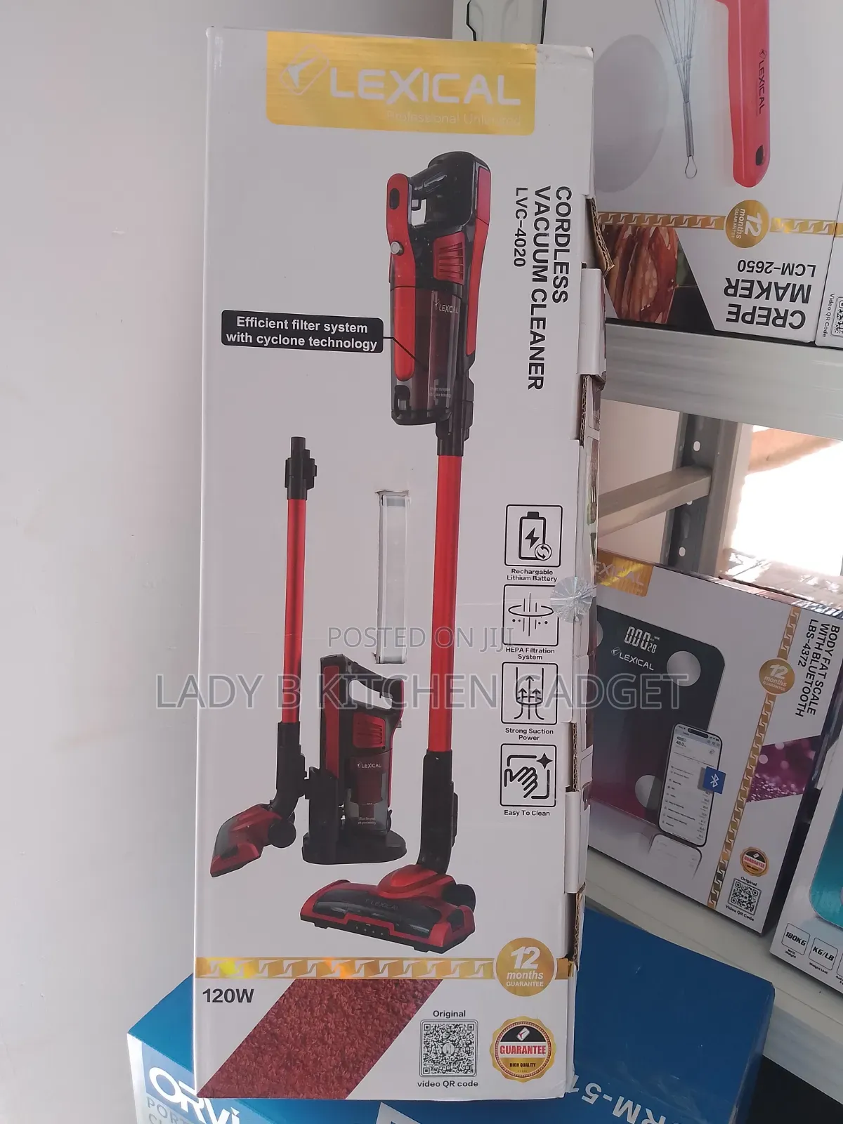 Lexical Cordless Vacuum Cleaner