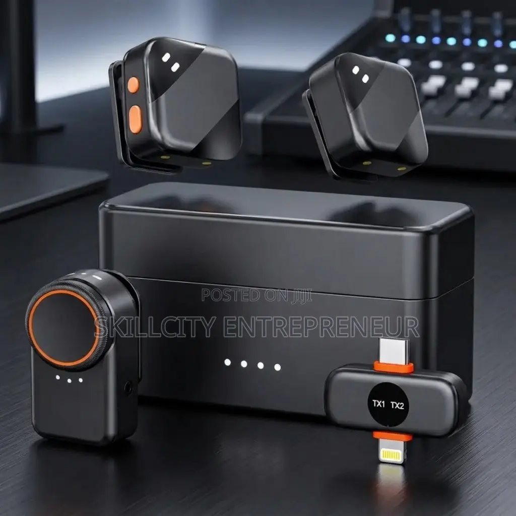Dual Wireless Lavalier Microphone